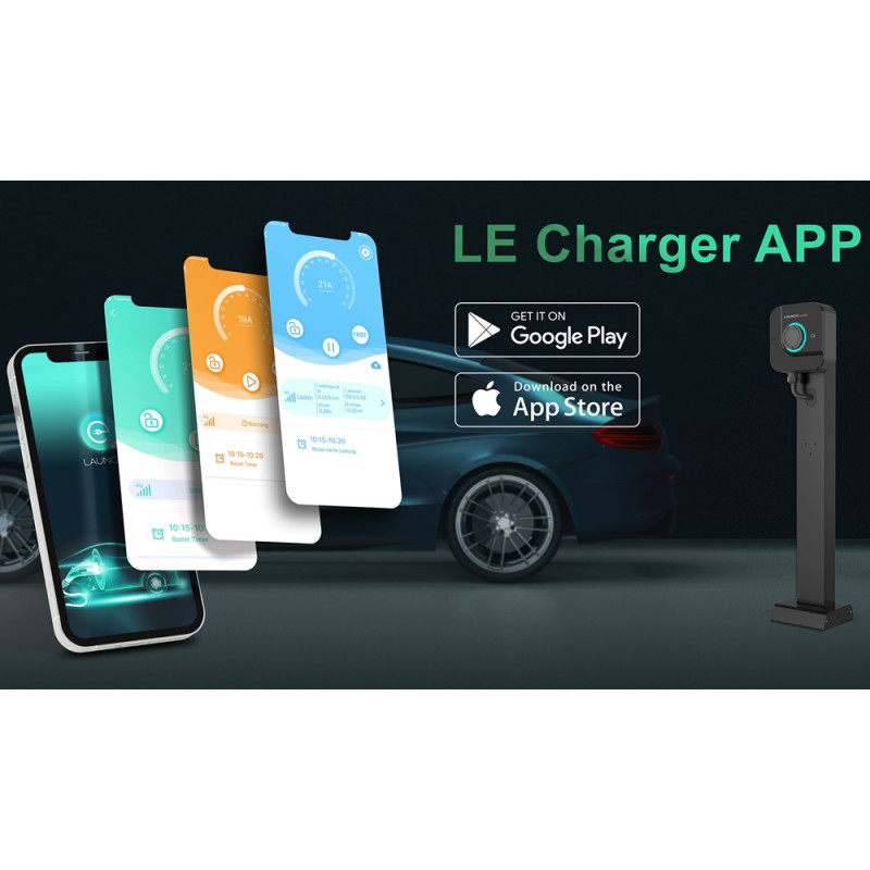 Launch Smart EV Charger - Для а/м EV, BEV, PHEV