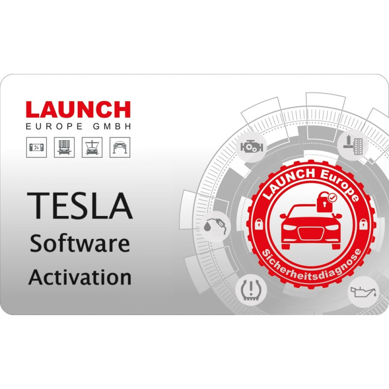 Launch Tesla Software - Diagnostikos įranga