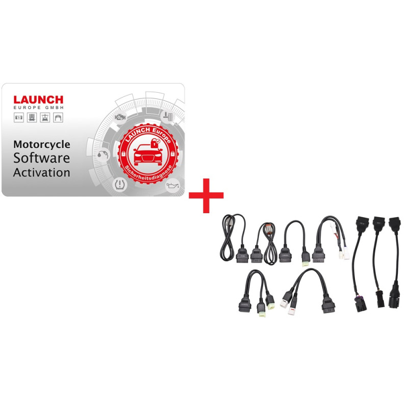 Launch Motorcycle Adapters - Diagnostikaseadmed