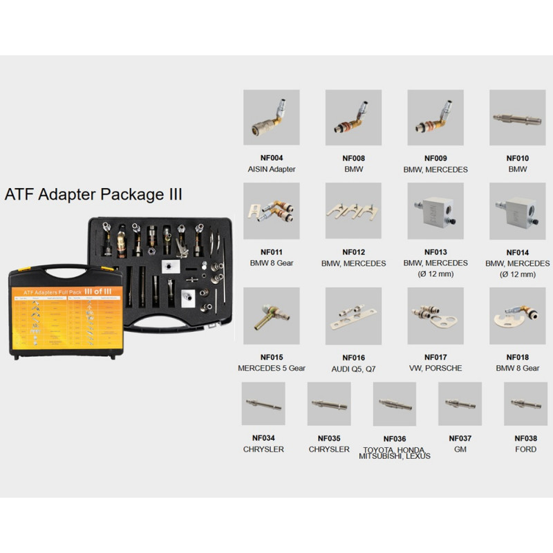 Launch CAT-601S Adapter Packs - Garage equipment